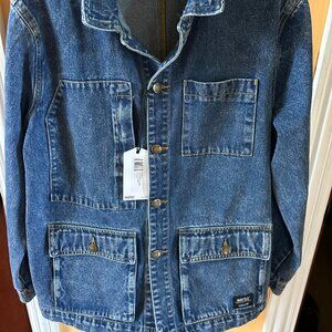 WESC Denim jacket, Blue, unisex ,size "l"